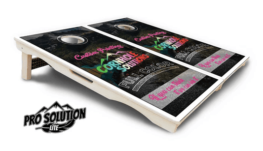 Custom Cornhole Boards - Pro Solution Lite Series - Everest Cornhole