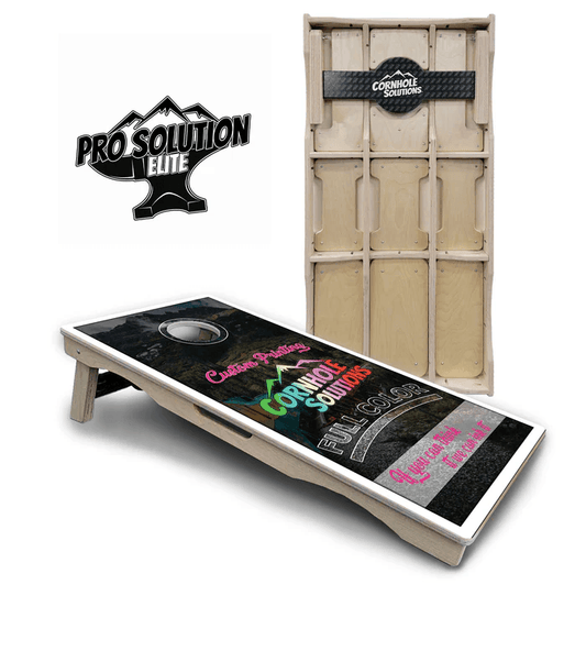 Custom Cornhole Boards - Pro Solution Elite Series - Everest Cornhole