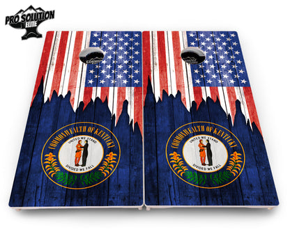 State Flag Designs Hawaii to Maryland Cornhole Boards - Pro Solution Elite Series