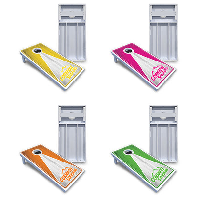 Keyhole CS Logo Cornhole Boards - All Weather Series