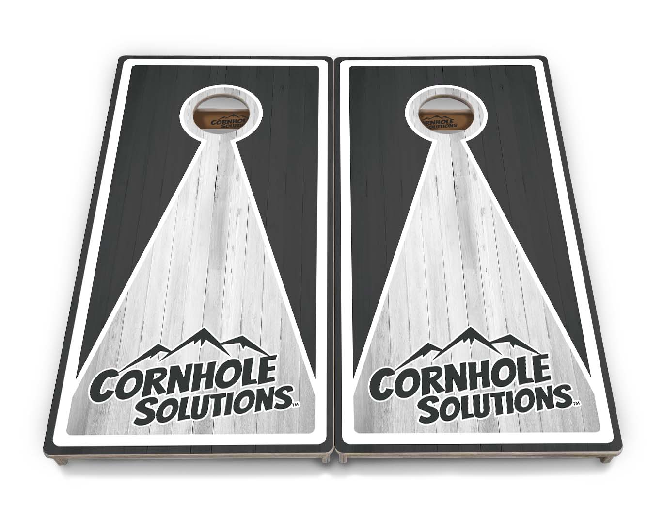 Keyhole CS Logo Cornhole Boards - Professional Tournament Series