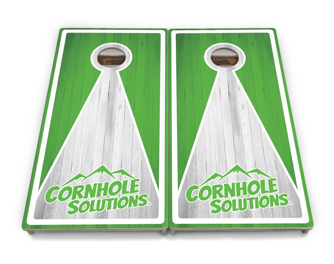 Keyhole CS Logo Cornhole Boards - Professional Tournament Series