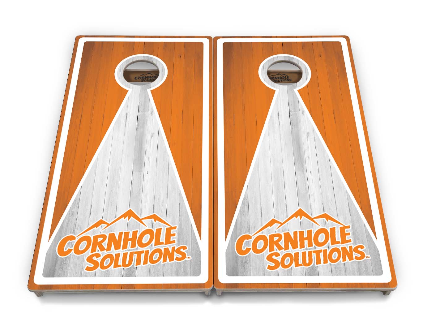 Keyhole CS Logo Cornhole Boards - Professional Tournament Series