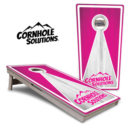 Keyhole CS Logo Cornhole Boards - Professional Tournament Series
