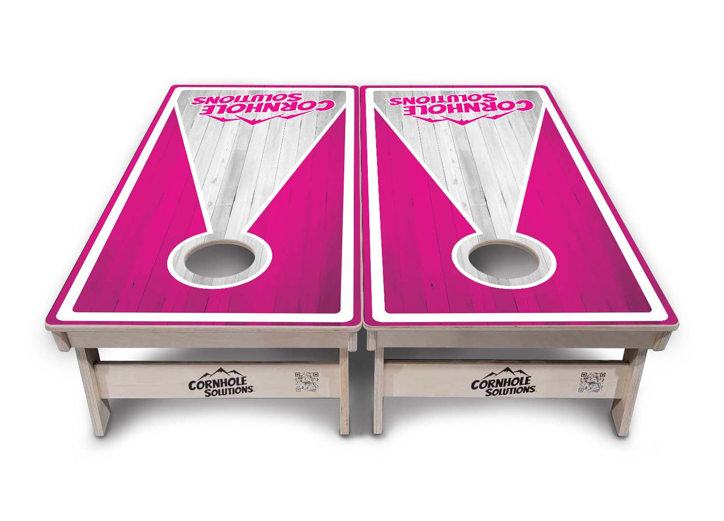 Keyhole CS Logo Cornhole Boards - Professional Tournament Series