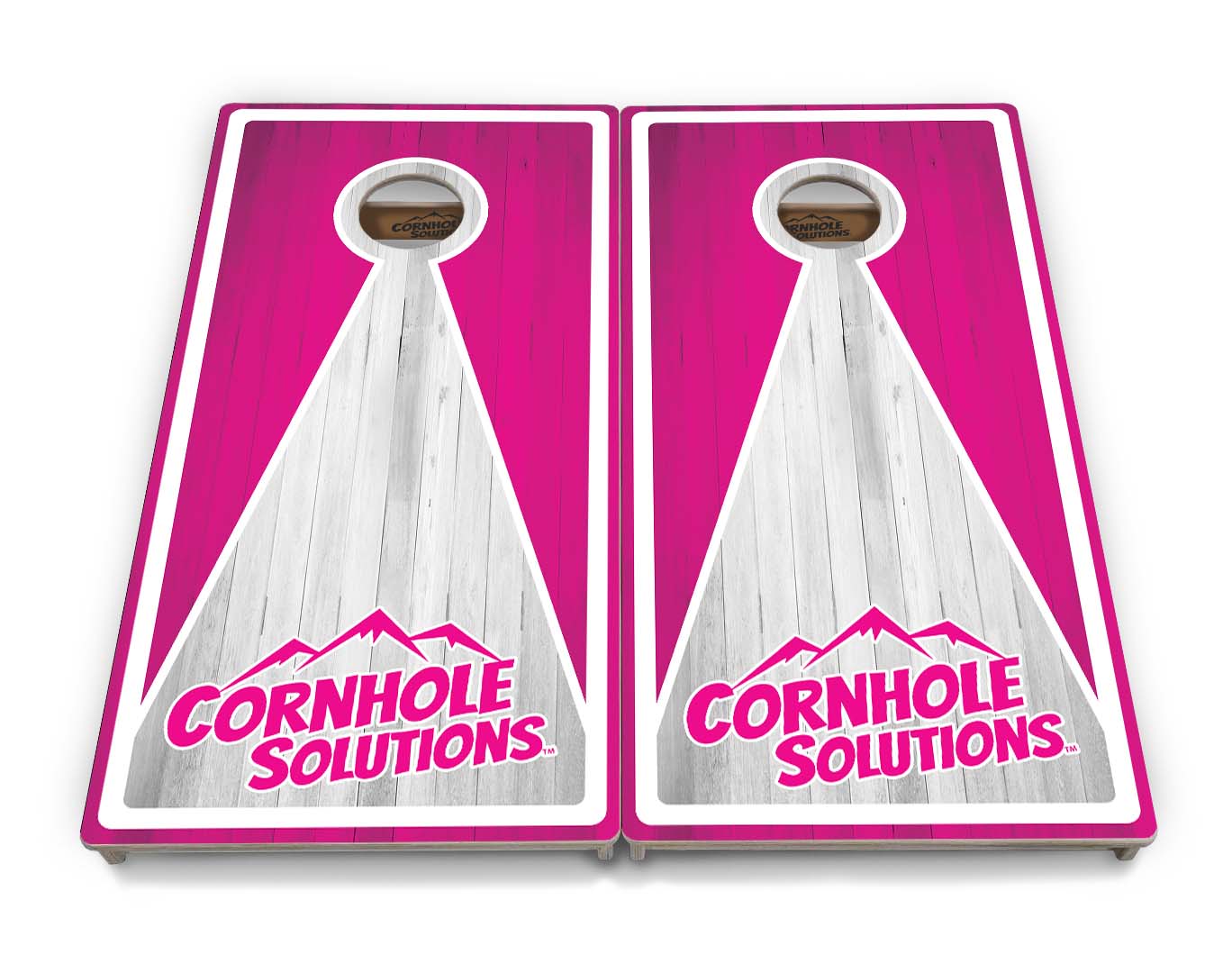 Keyhole CS Logo Cornhole Boards - Professional Tournament Series