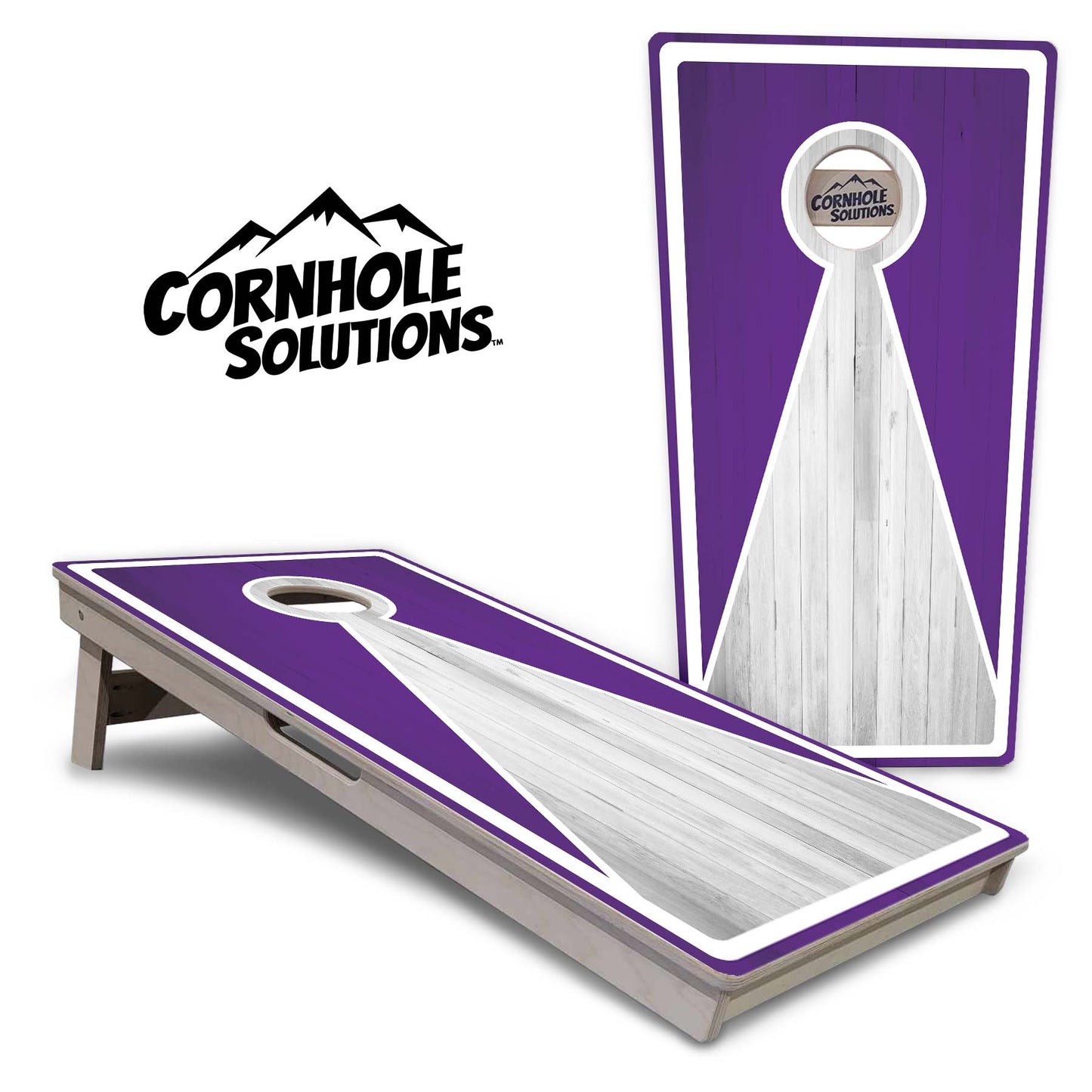 Keyhole Cornhole Boards - Professional Tournament Series