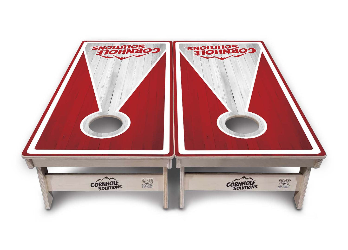 Keyhole CS Logo Cornhole Boards - Professional Tournament Series