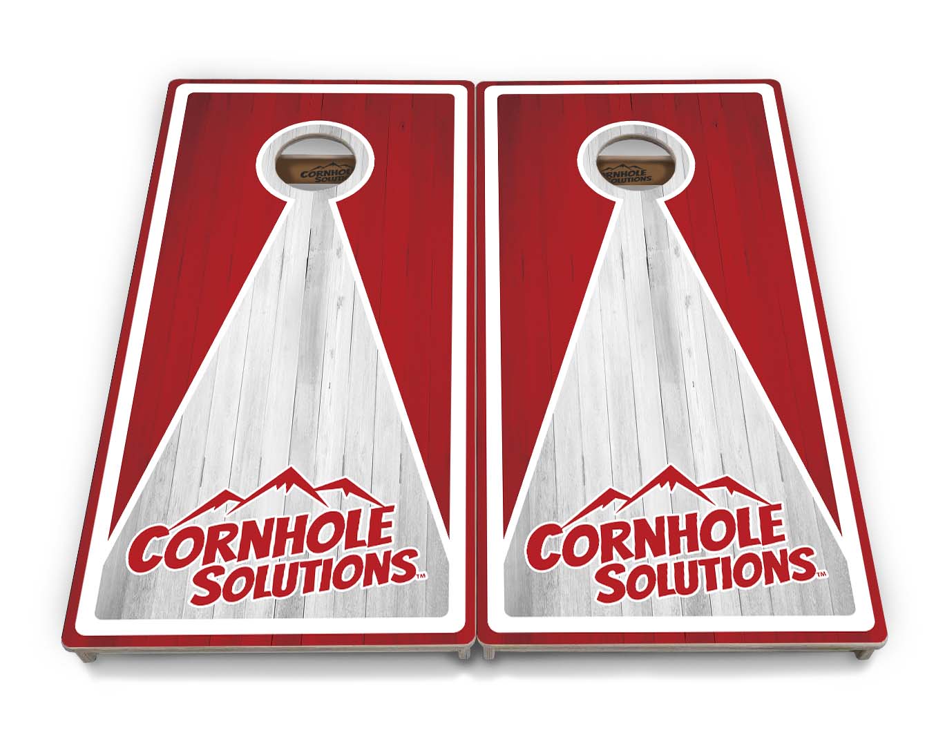 Keyhole CS Logo Cornhole Boards - Professional Tournament Series