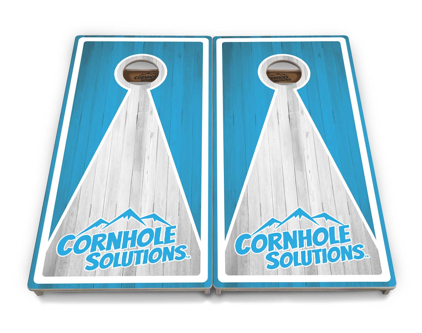 Keyhole CS Logo Cornhole Boards - Professional Tournament Series