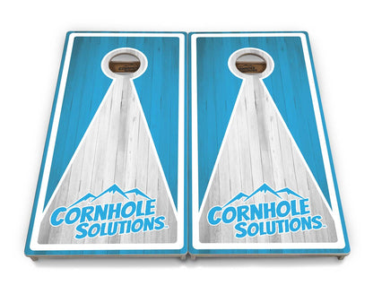 Keyhole CS Logo Cornhole Boards - Professional Tournament Series
