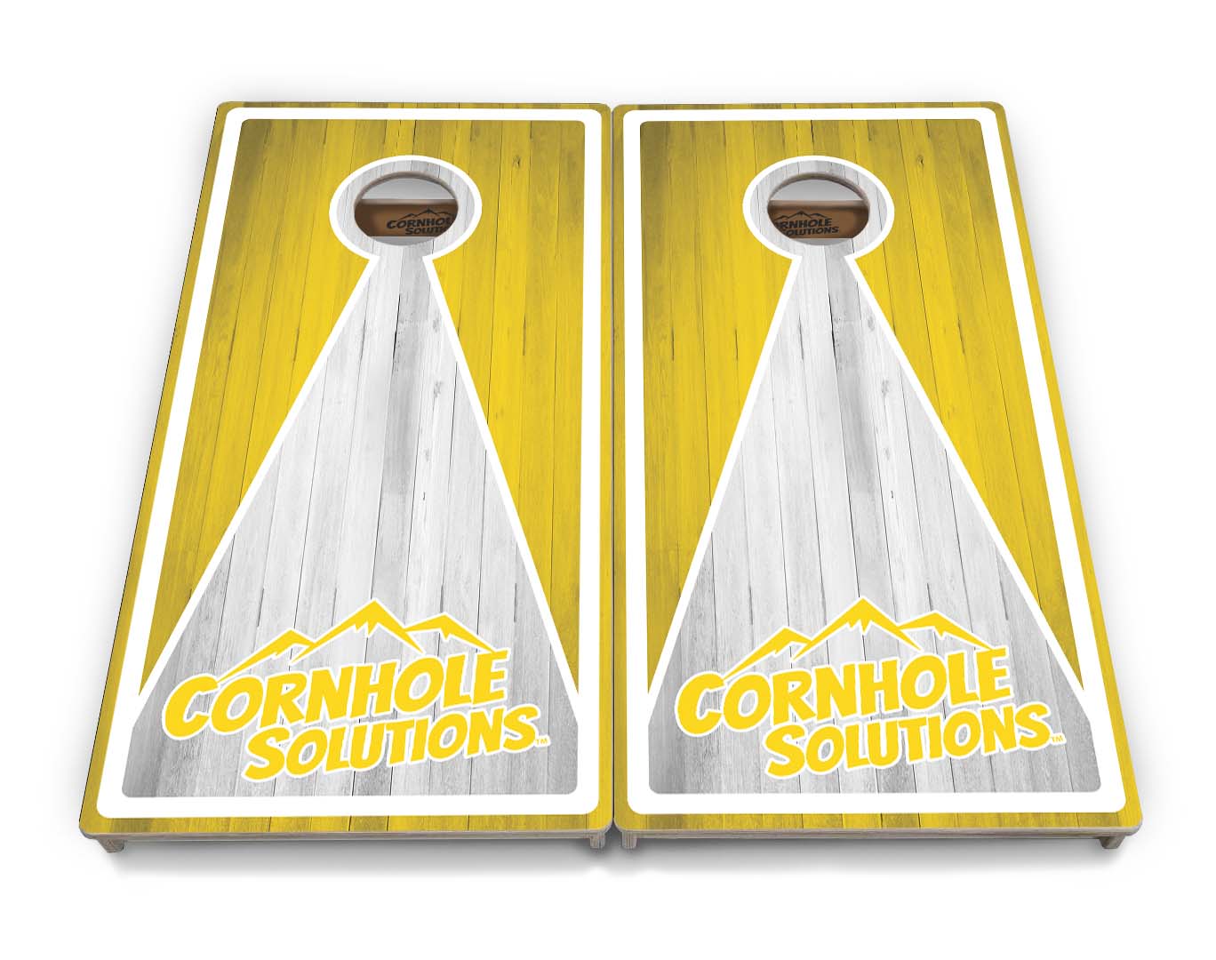 Keyhole CS Logo Cornhole Boards - Professional Tournament Series