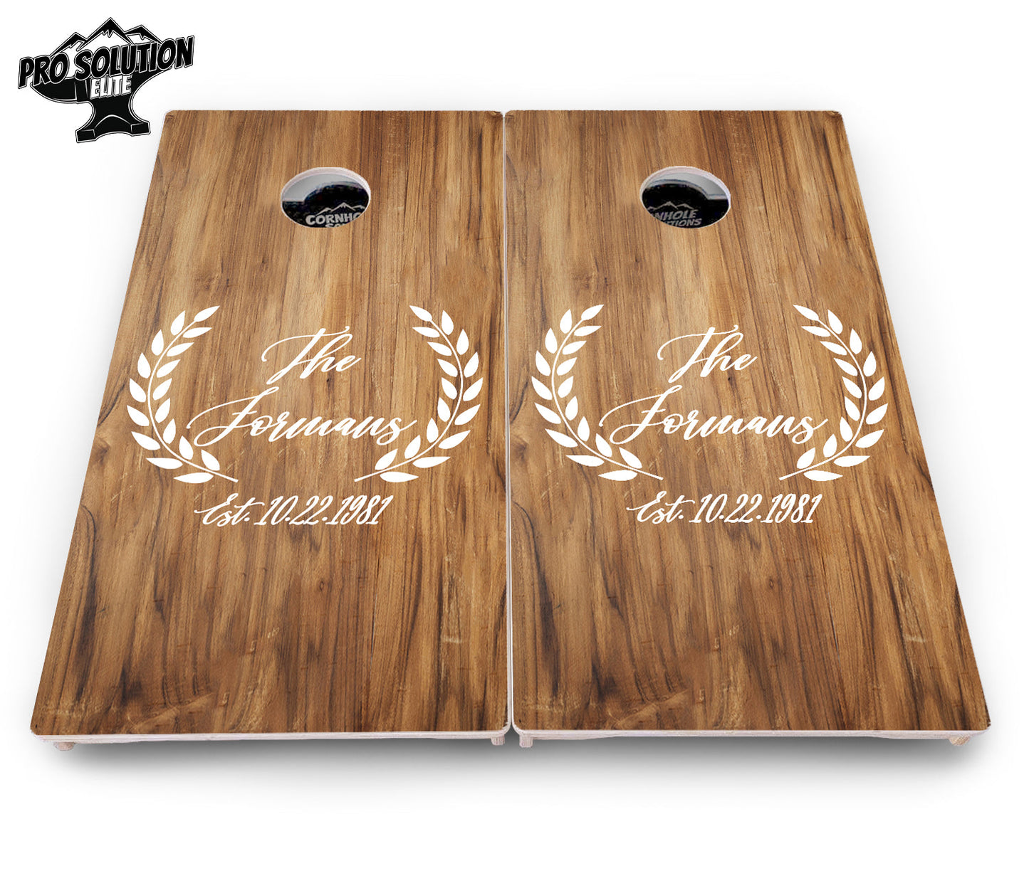 Laurel Cornhole Boards - Pro Solution Elite Series