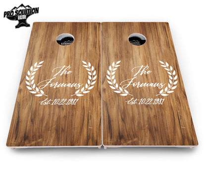 Laurel Cornhole Boards - Pro Solution Elite Series