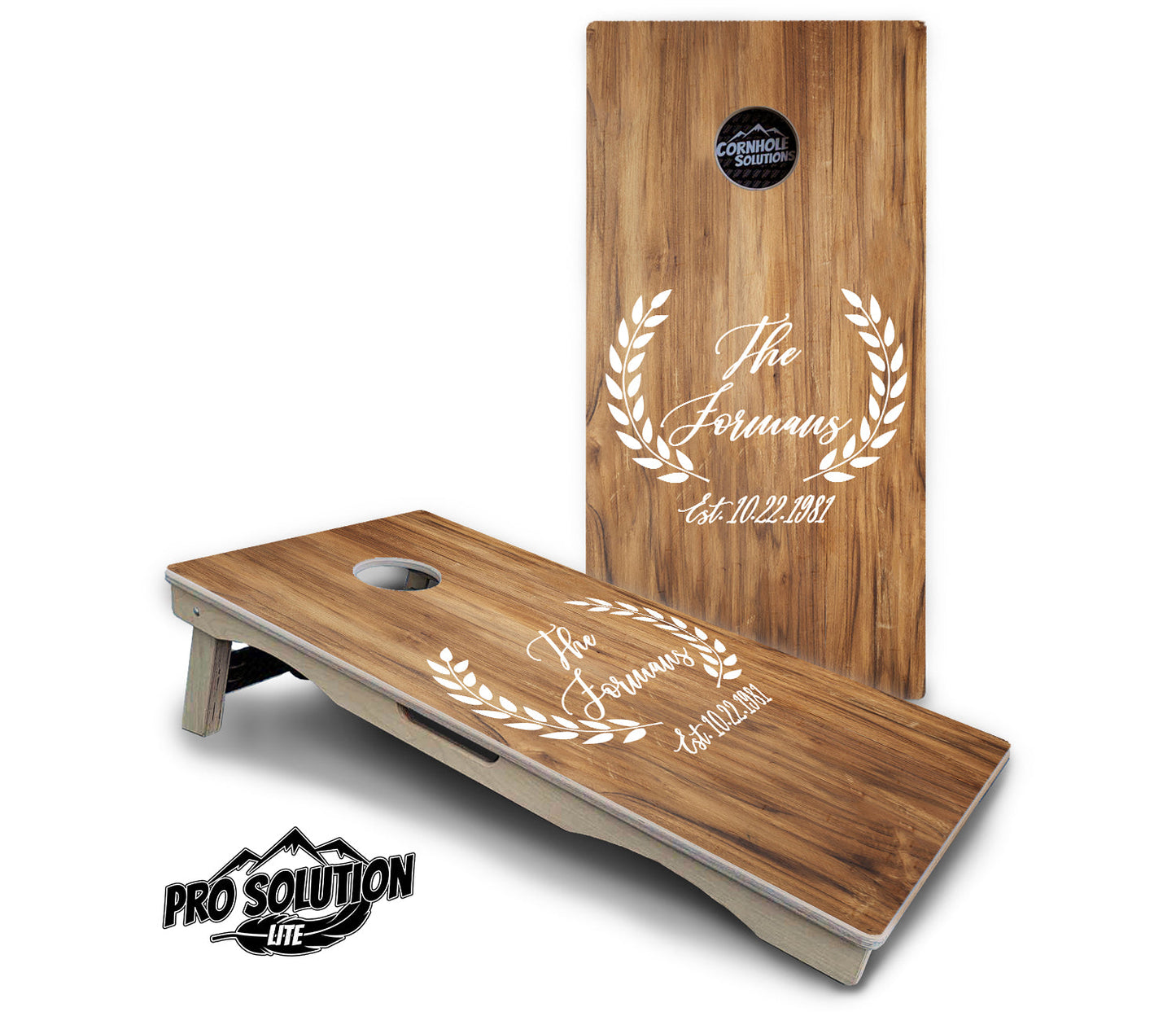 Laurel Cornhole Boards - Pro Solution Lite Series