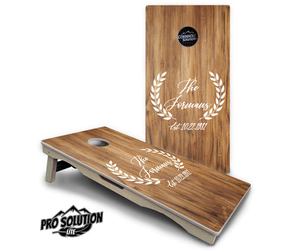 Laurel Cornhole Boards - Pro Solution Lite Series
