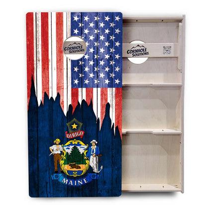 State Flags Hawaii to Maryland Cornhole Boards - Professional Tournament Series