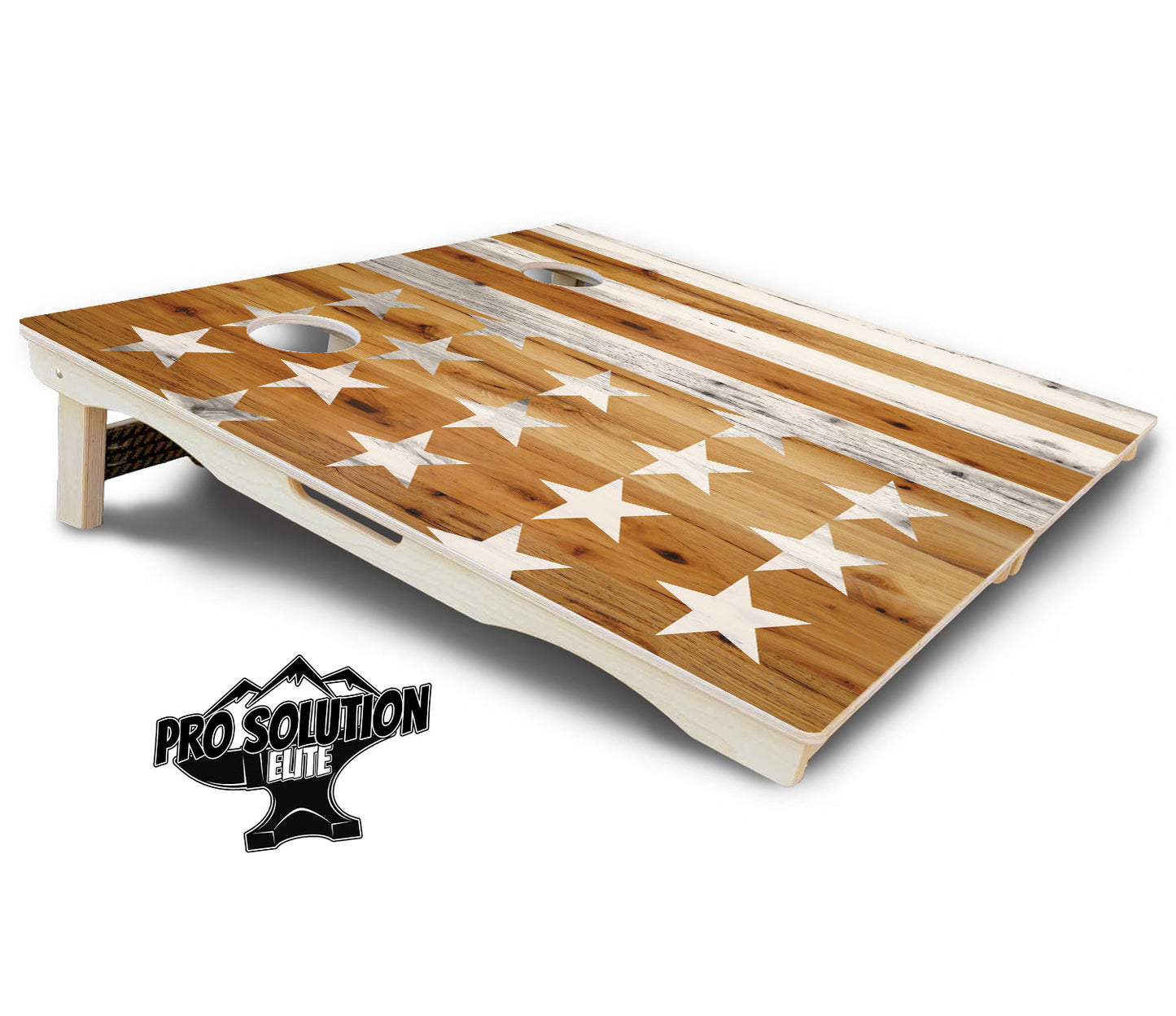 Large Stars & Stripes Cornhole Boards - Pro Solution Elite Series