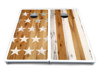 Large Stars & Stripes Cornhole Boards - All Weather Series