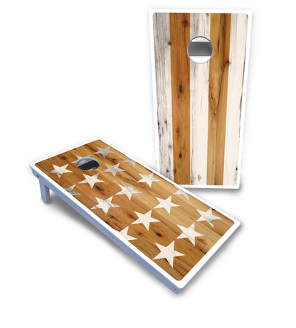 Large Stars & Stripes Cornhole Boards - All Weather Series