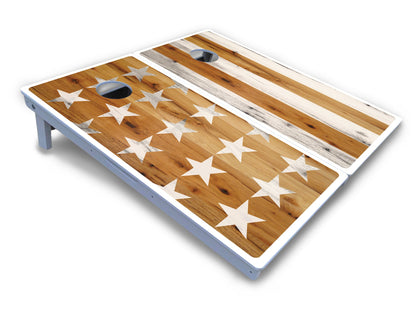 Large Stars & Stripes Cornhole Boards - All Weather Series