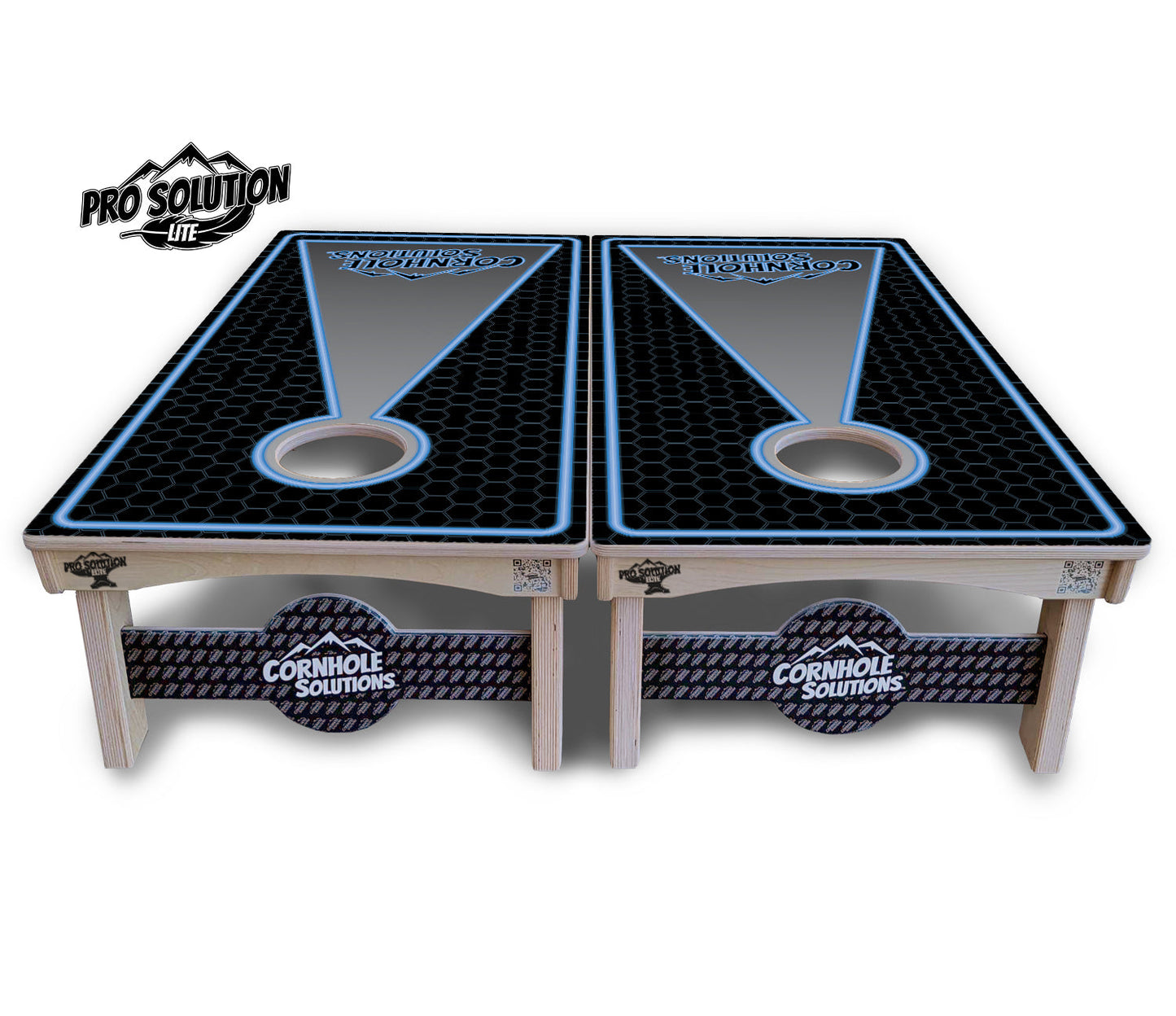 Neon CS Cornhole Boards - Pro Solution Lite Series