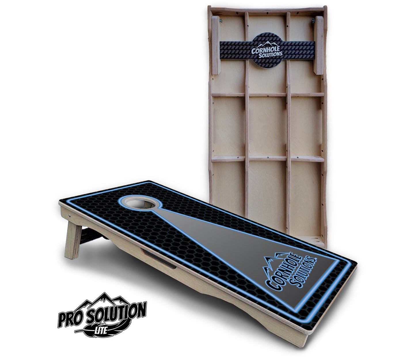 Neon CS Cornhole Boards - Pro Solution Lite Series