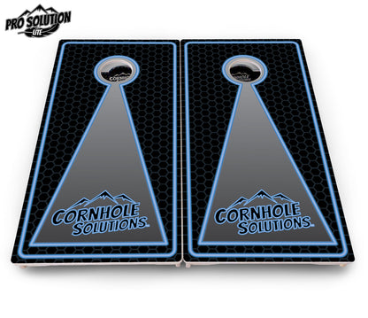 Neon CS Cornhole Boards - Pro Solution Lite Series