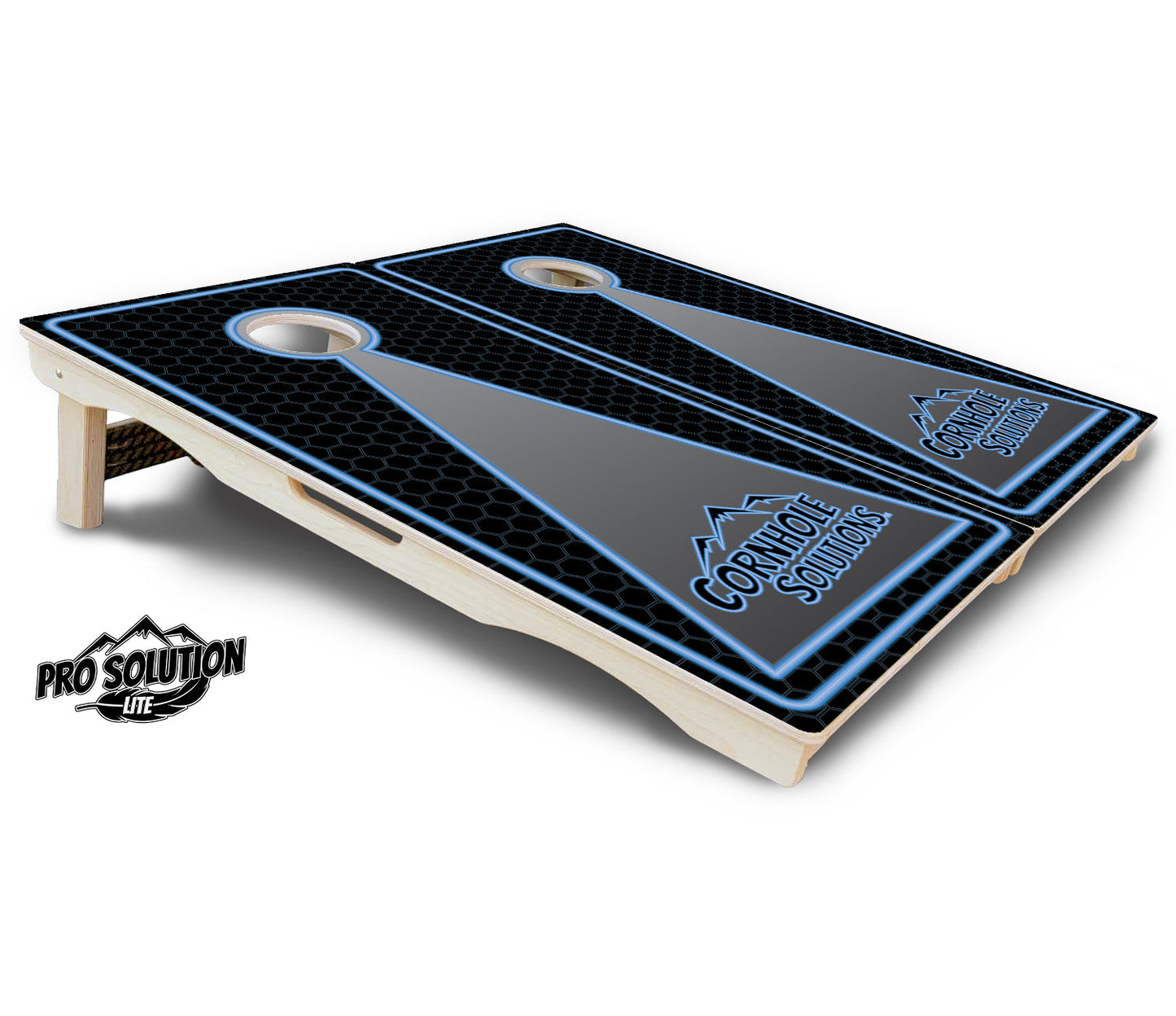 Neon CS Cornhole Boards - Pro Solution Lite Series