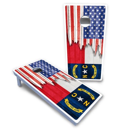 State Flag Designs New Mexico to South Carolina Cornhole Boards - All Weather Series