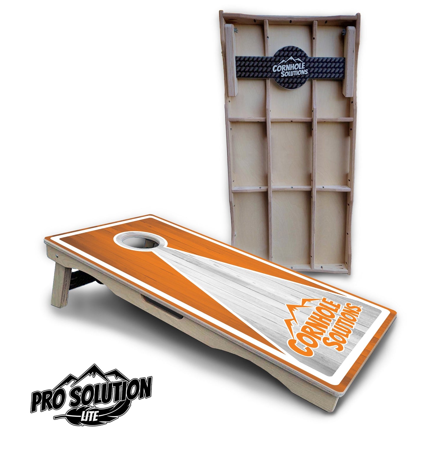 Keyhole CS Logo Cornhole Boards - Pro Solution Lite Series