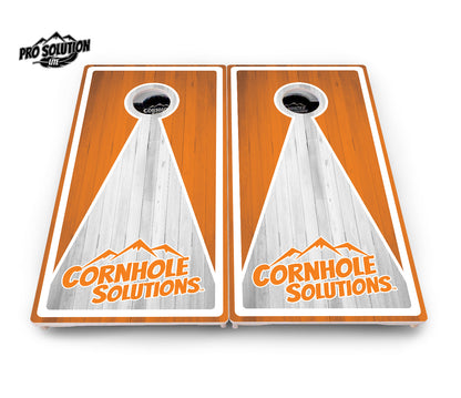 Keyhole CS Logo Cornhole Boards - Pro Solution Lite Series