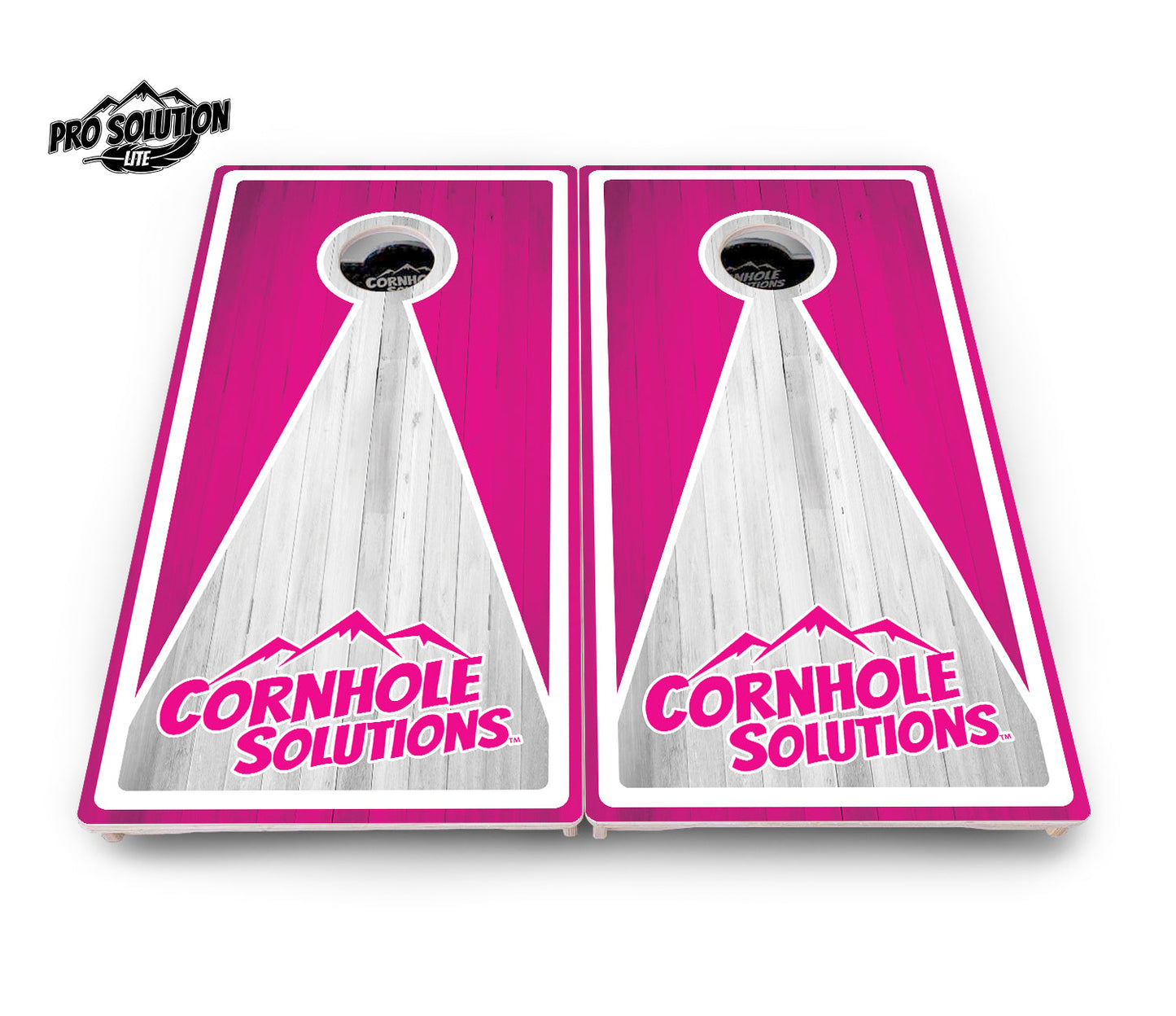 Keyhole CS Logo Cornhole Boards - Pro Solution Lite Series