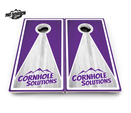 Keyhole CS Logo Cornhole Boards - Pro Solution Lite Series