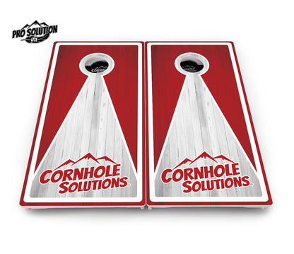 Keyhole CS Logo Cornhole Boards - Pro Solution Lite Series