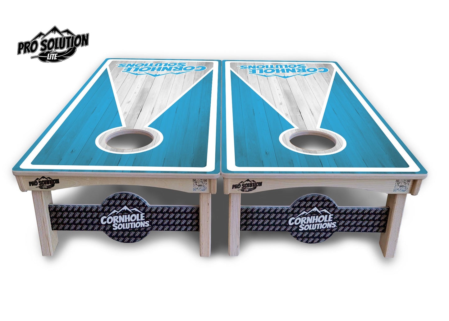 Keyhole CS Logo Cornhole Boards - Pro Solution Lite Series