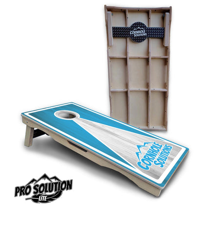 Keyhole CS Logo Cornhole Boards - Pro Solution Lite Series
