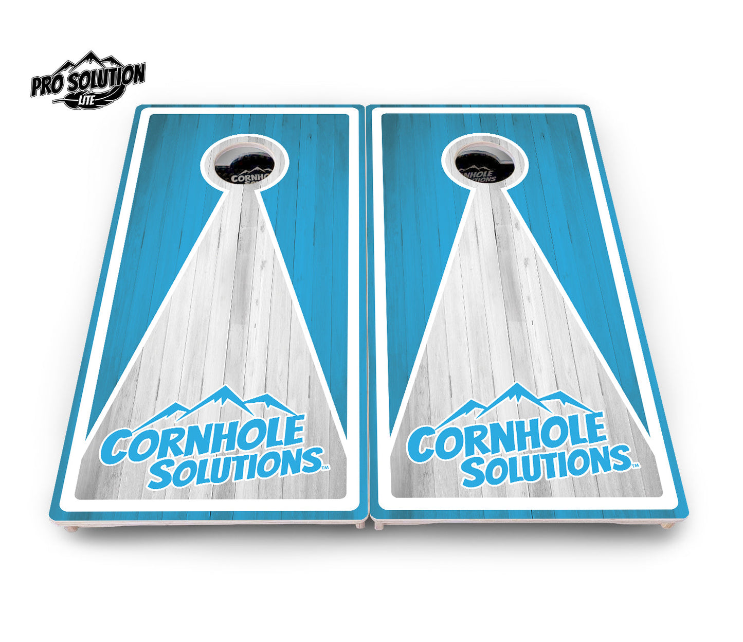 Keyhole CS Logo Cornhole Boards - Pro Solution Lite Series