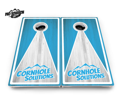 Keyhole CS Logo Cornhole Boards - Pro Solution Lite Series