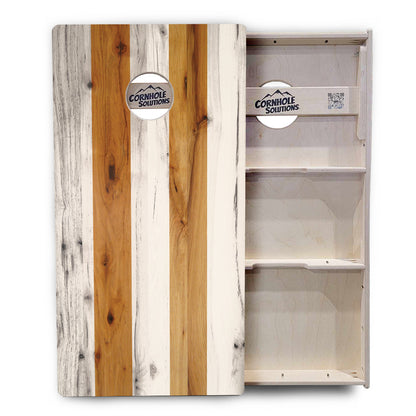 Natural Large SS Cornhole Boards - Professional Tournament Series