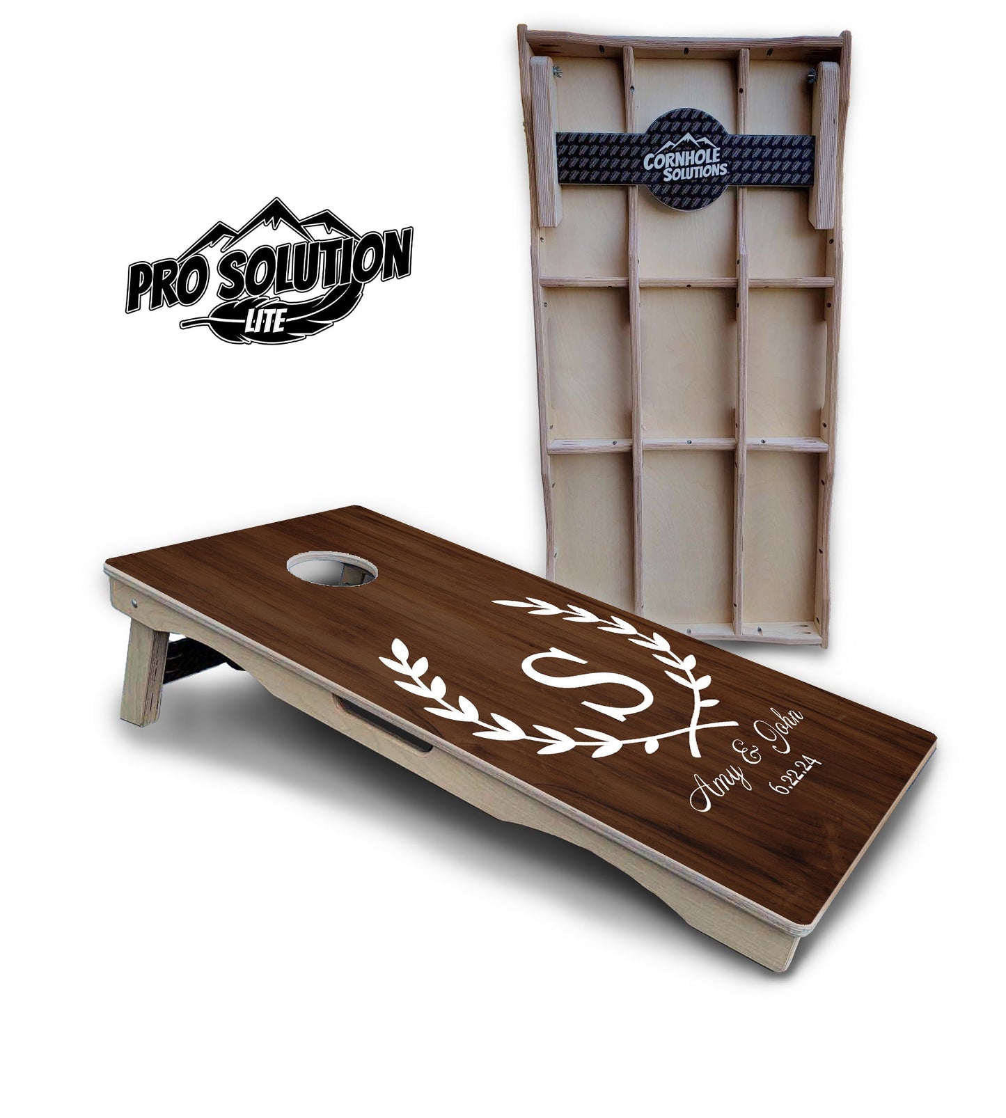 Open Laurel Cornhole Boards - Pro Solution Lite Series