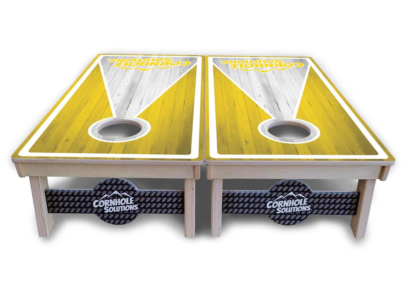 Keyhole CS Logo Cornhole Boards - Professional Tournament Series