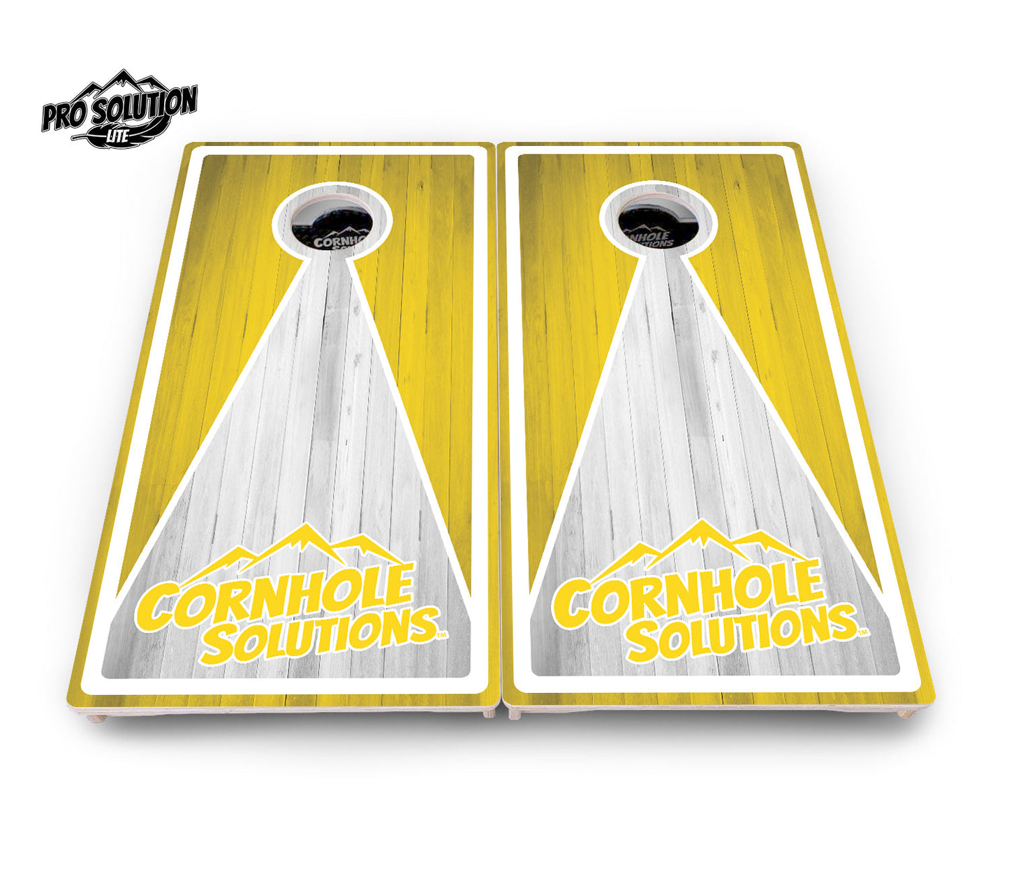 Keyhole CS Logo Cornhole Boards - Pro Solution Lite Series